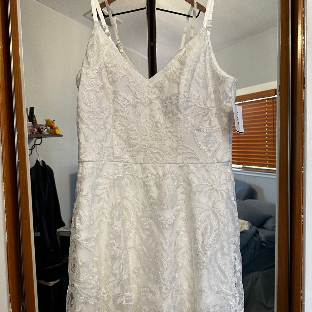 New with tags Mini white dress